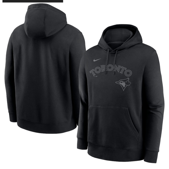 Nike MLB Other - Toronto Blue Jays Nike Blackout Hoodie